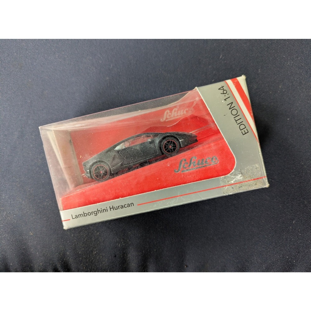 Schuco Lamborghini Huracan Matte Black Edition 1:64 Die Cast Model 452015100